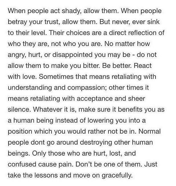 Liminal1988's tweet image. When people act shady, allow them.