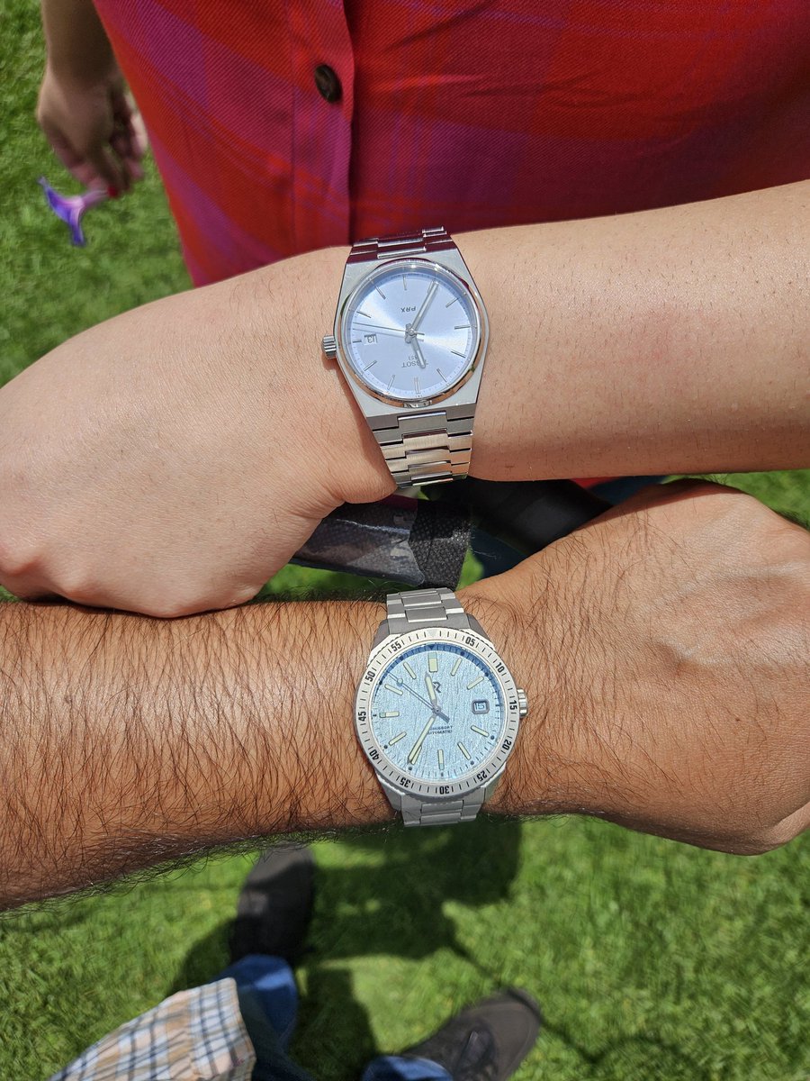 TheWatchDocs's tweet image. Matching our vibes and our watches!