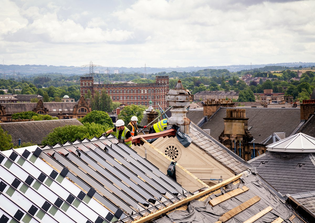 We are reimagining Paisley Museum for the future, reusing original material and adding high-tech materials that will help to keep energy use to a minimum.
#ScotClimateWeek
#ReduceReuseRecycle
#StoriesFromPaisleyMuseum