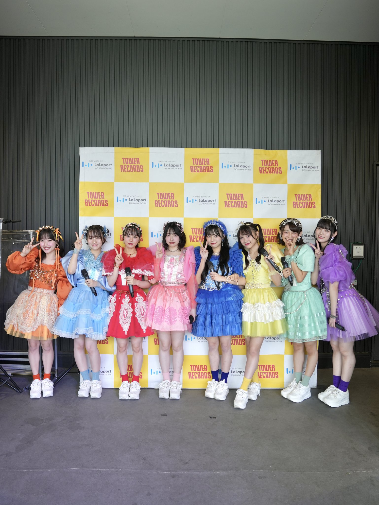 cutie street きゅーすと リリイベ レイクタウン サイン入りポスター