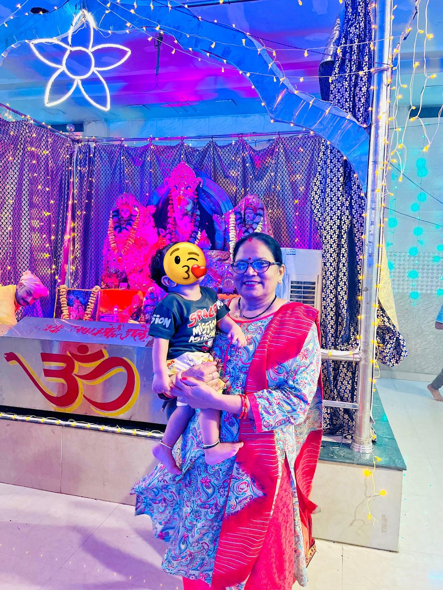 Baby With Nani 😊🚩🙏