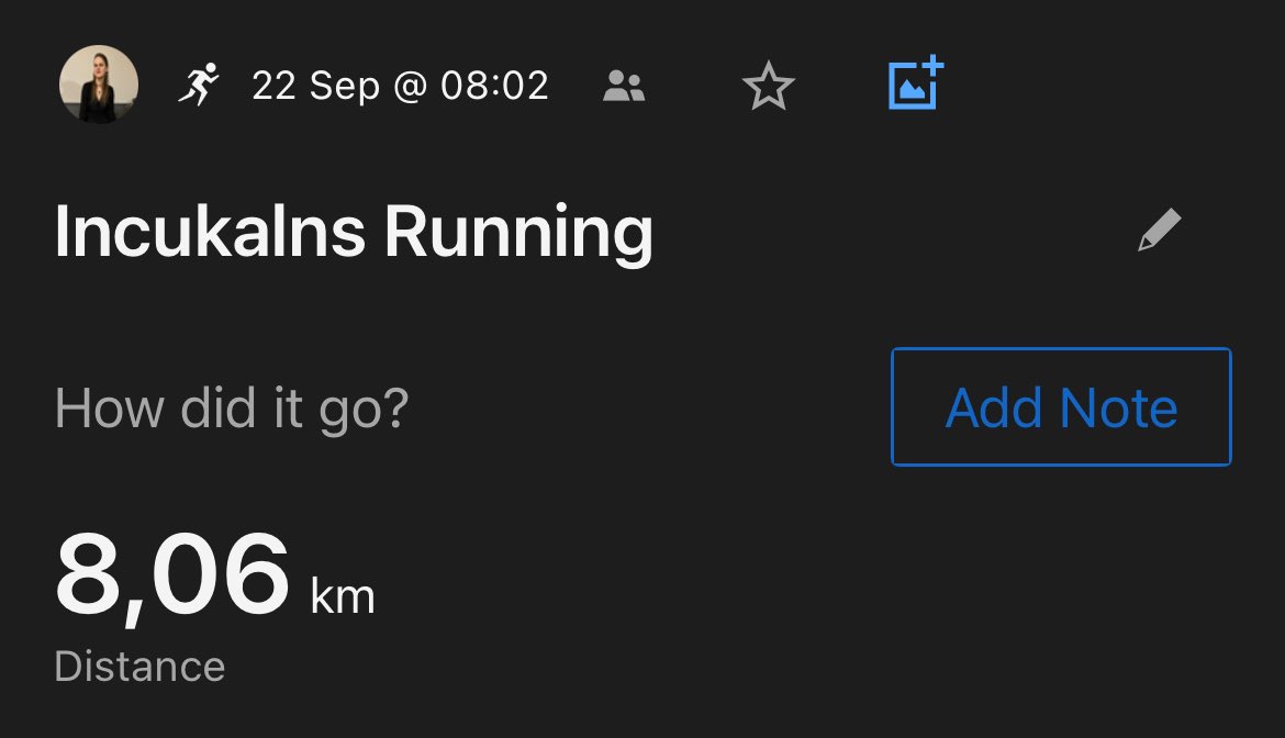 maarinja's tweet image. Manai #QueenB šodien 8 gadi, ko atzīmēju ar dikti skaistu un klusu 8k rīta skrējienu 🤍