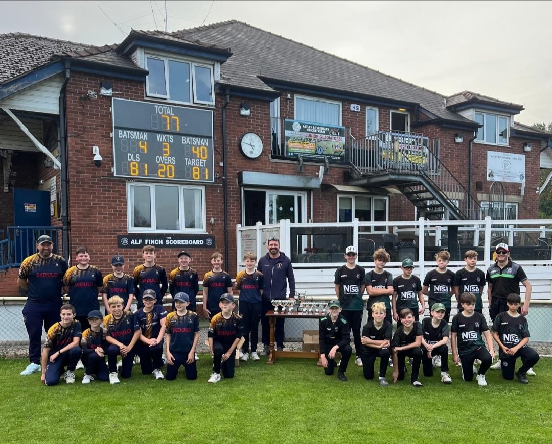The two teams from yesterday 
👏👏👏
<a href="/nlwcricket/">Newton Le Willows CC</a>