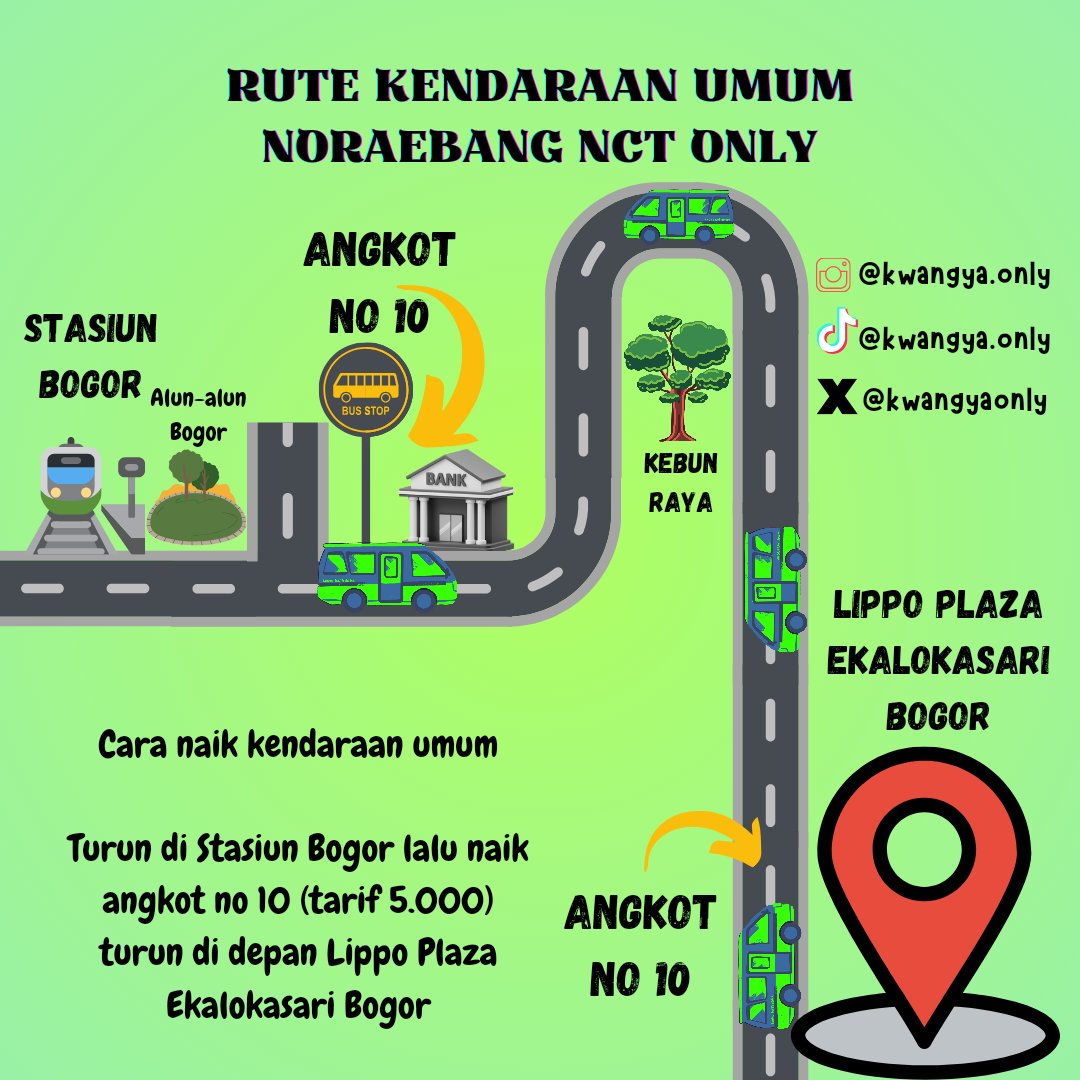 Kwangyaonly's tweet photo. Noraebang NCT 💚👇🏻

NCT U, NCT 127, NCT Dream, WayV, NCT Dojaejung, NCT Wish
📍Lippo Plaza Ekalokasari Bogor
📆 28 September 2024 (Spesial Birthday Hendery) 
⏰ 13.00-16.30
Link grup: https://t.co/QXSgqD7qRm
Link instagram: https://t.co/aGfpMSQSPp https://t.co/EtgT1U9tx9