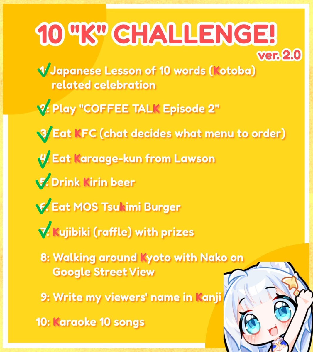 NakoMoonVT's tweet photo. [ 𝐒𝐂𝐇𝐄𝐃𝐔𝐋𝐄 ] ✦ September 23 » 29

This week I'll have "Japanese Q&amp;A" on Saturday!

💜 Twitch - Japanese Lessons
https://t.co/2qyJRiqKbt
❤️ YouTube - Lesson Videos
https://t.co/5bAtGYwLVW
🔗 All Links
https://t.co/RD80W5ae5f

#NakoMoon https://t.co/NoQUoeWNmd