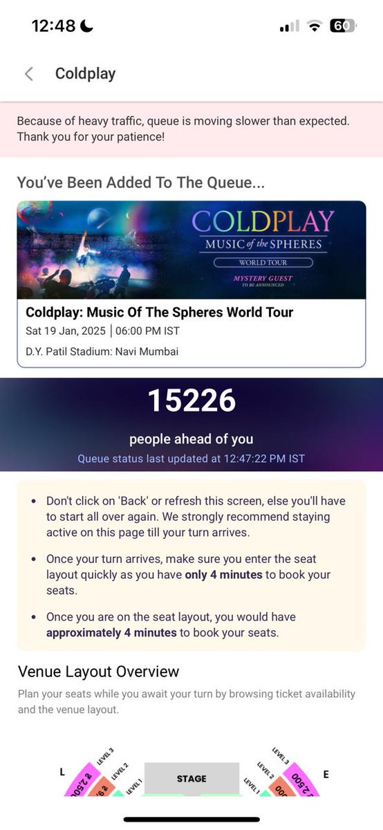 ritwikchheda's tweet photo. Is there hope for me? #BookMyShow #Coldplayindia https://t.co/rd6Nvp6O77