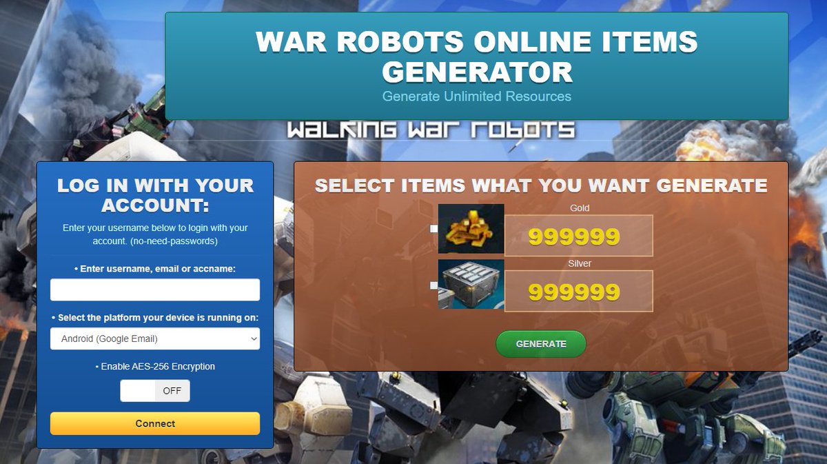thebesthacknet's tweet image. gamerson.net/online-generat…

walking war robots mod cheats generator online #walkingwarrobots #walkingwarrobotsmod #walkingwarrobotshack #walkingwarrobotscheat #walkingwarrobotsgenerator #WarRobots #WarRobotsgame #WarRobotshack #WarRobotscheat #WarRobotsgenerator #WarRobotsmod