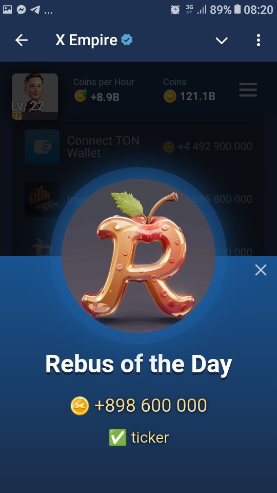 razieeel's tweet photo. #XEmpire #MuskEmpire
#HMSRT #dailycombo
๐ฌ youtube episode N 48
๐โก26148โก
โ Riddle of the Day
โ Rebus of the Day
๐ฅ22 sep24๐ฅ
Donโt forget to give it a like ๐, share it with your friends๐ค, and follow me๐
so you donโt miss anything!
https://t.co/N2TujYLcpo https://t.co/O1j1RVUmyj