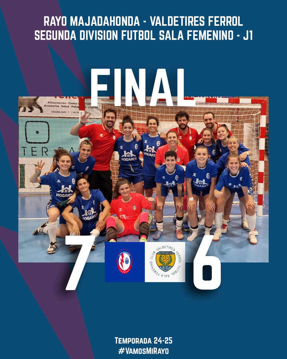 Rayo Majadahonda Fútbol Sala tweet media