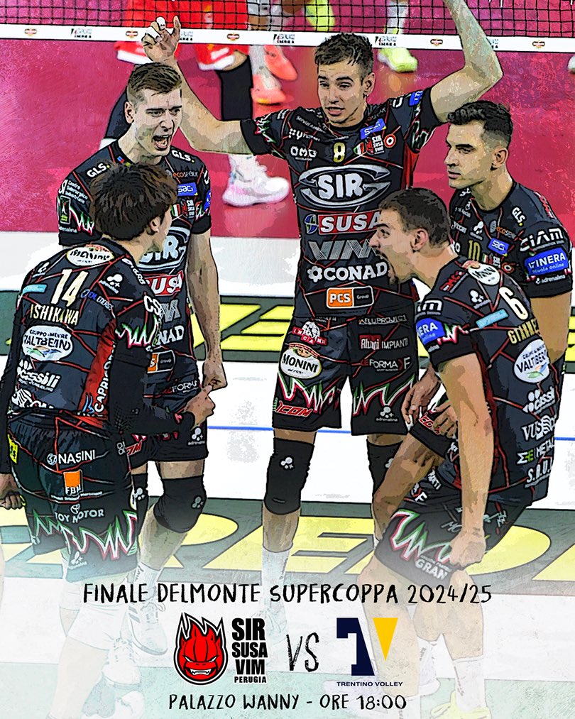試合告知】 Super Coppa Final 🗓️9月22日（日）🇮🇹18:00（🇯🇵25:00