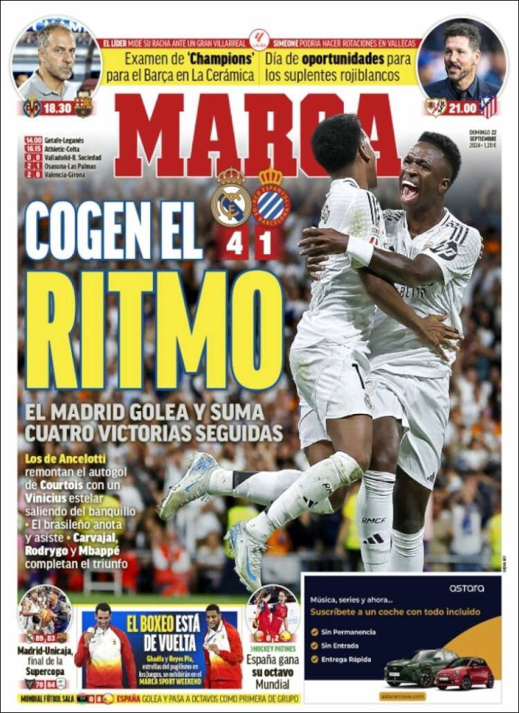 crisgallo2's tweet photo. Sacad la lupa si queréis ver en la portada de alguno de los periódicos deportivos el extraordinario hito de la selección de hockey patines ganando su OCTAVO mundial. 
En Sport ni con lupa porque no existen en su portada.
Una desigualdad que tiene consecuencia directa en las otras https://t.co/cUFEwT99Sx