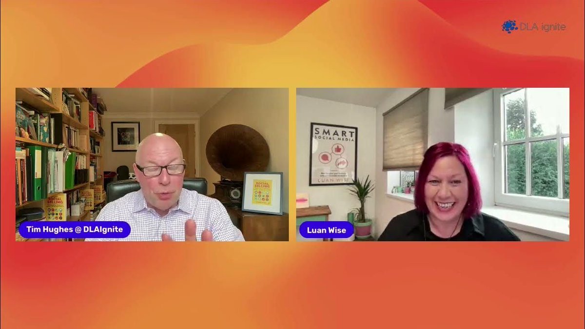#TimTalk – Smart social media with <a href="/luanwise/">Luan Wise</a> buff.ly/3Zuw6JD via <a href="/DLAIgnite/">DLA Ignite</a> #SocialMedia #SocialSelling #DigitalSelling #Marketing