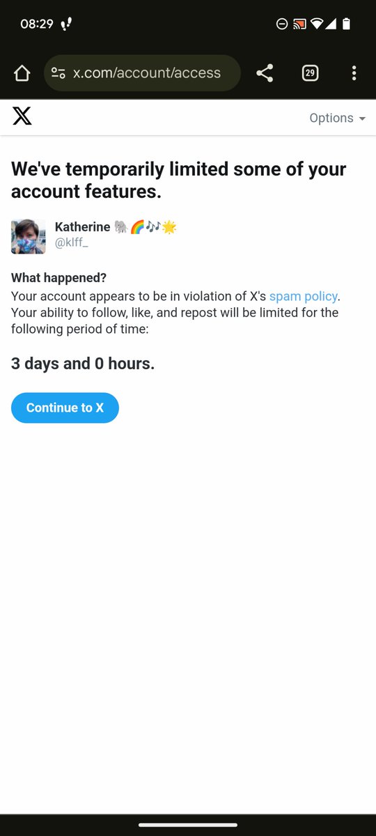 Today is #MyXAnniversary and I'm celebrating with a soft ban on a platform I barely ever use anymore! Woohoo!