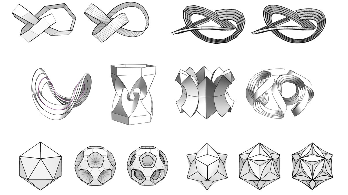 GCM_EPFL's tweet image. Klara Mundilova joined our lab this month as a postdoctoral researcher!
Klara's work is highly innovative and mathematically deep and elegant. She also explores applications of her results in art and design. Check out here amazing work here: klaramundilova.com