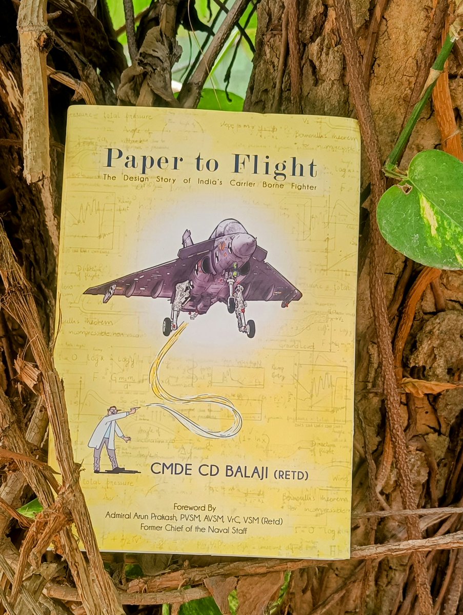 writetake's tweet photo. Hi #Avgeeks
'Paper to Flight' -- an inspiring book mapping India's maiden effort in building a carrier-borne aircraft (#LCANavy / #NLCA) is ready to hit the stands very soon.
Authored by Cmde C D Balaji (Retd), former Director ADA, the book will be available on both Amazon & Flipkart via Pentagon Publishers.
The launch will be in Bengaluru on 19 October 2024 (Saturday). A host of A&D dons will be attending the event to be held at ADA.
Stay tuned for more. #AKM 🪔
@arunp2810
@CDBalaji119096
@JA_Maolankar
@bharatrakshak
@srikantkesnur
@ShivAroor
@zone5aviation
@alpha_defense
@Defencematrix1
@indiannavy
@tarmakmedia
@billionbeatz
@DRDO_India
#TMH #IIF #Books #Military #Aviation