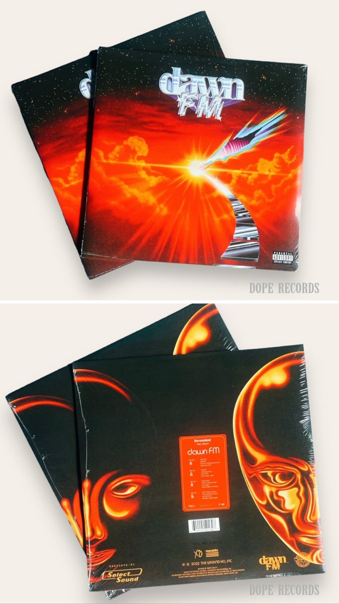 dopekorea's tweet image. The Weeknd의 5집 ‘Dawn FM’ 앨범 중 Webstore 한정으로만 공개되었던 컬렉터스 #1 에디션을 매장용으로 배포하였습니다. 다른 Dawn FM 타이틀 중 가장 음질면에서 탁월하다는 프레싱으로 1회 입고로 종료될 타이틀이 되겠습니다. (2 x LP, 블랙바이닐)

#위켄드 #theweeknd #dawnfm #afterhours