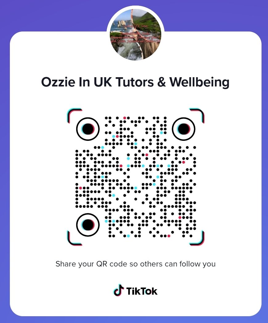 Need an online tutor for your child or know of anyone needing a tutor? Scan the barcode 🙏🥰 Need meditation 🧘‍♀️ or yoga? Coming soon...Also on Instagram &amp; Facebook
#tutor #education #teacher #primaryteacher #mindfulness #yoga #breathe