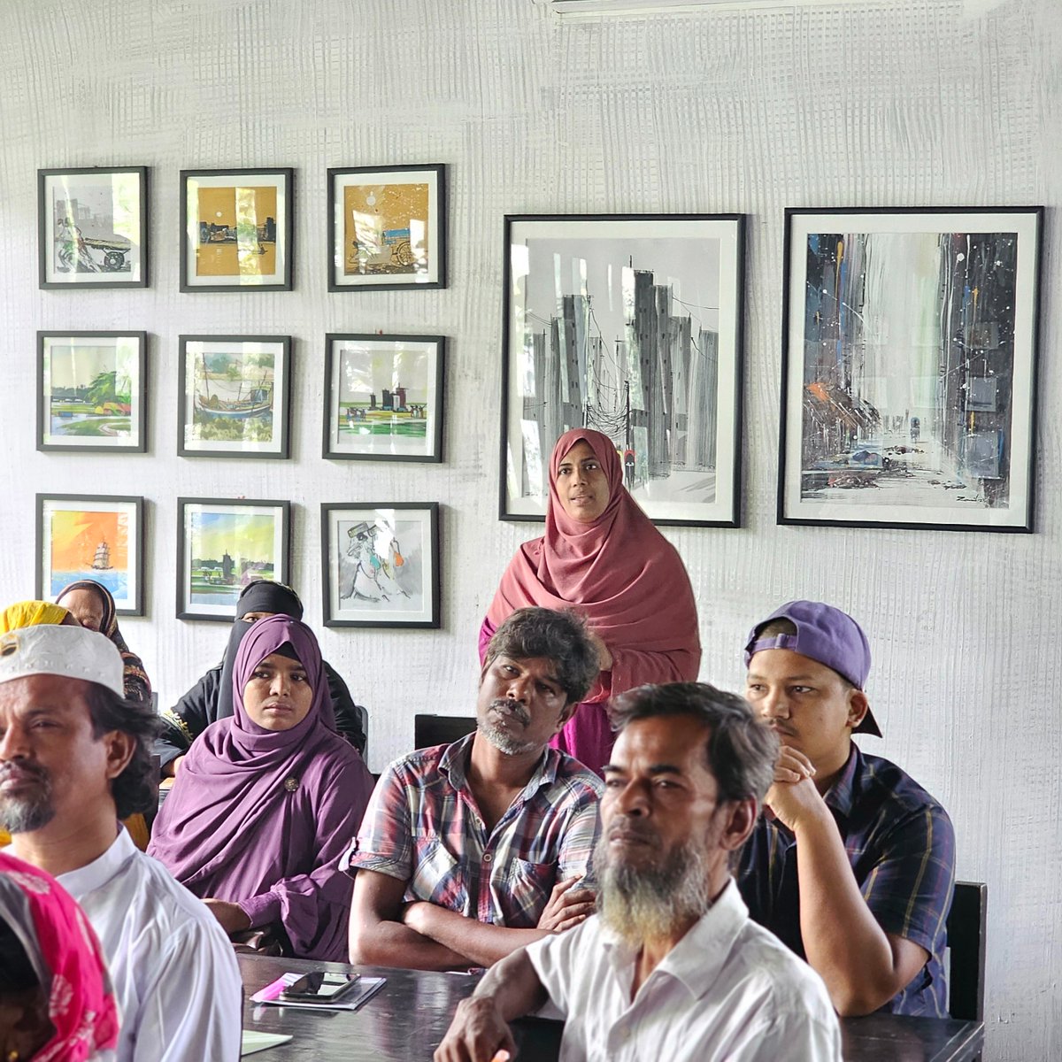 Working w/ Korail Slum residents, climate migrants, to restore the lake using nature-based solutions and urban agriculture.   This transformative initiative is about more than just wetland restoration—it's empowering communities to forge a sustainable and resilient future. 🌱
