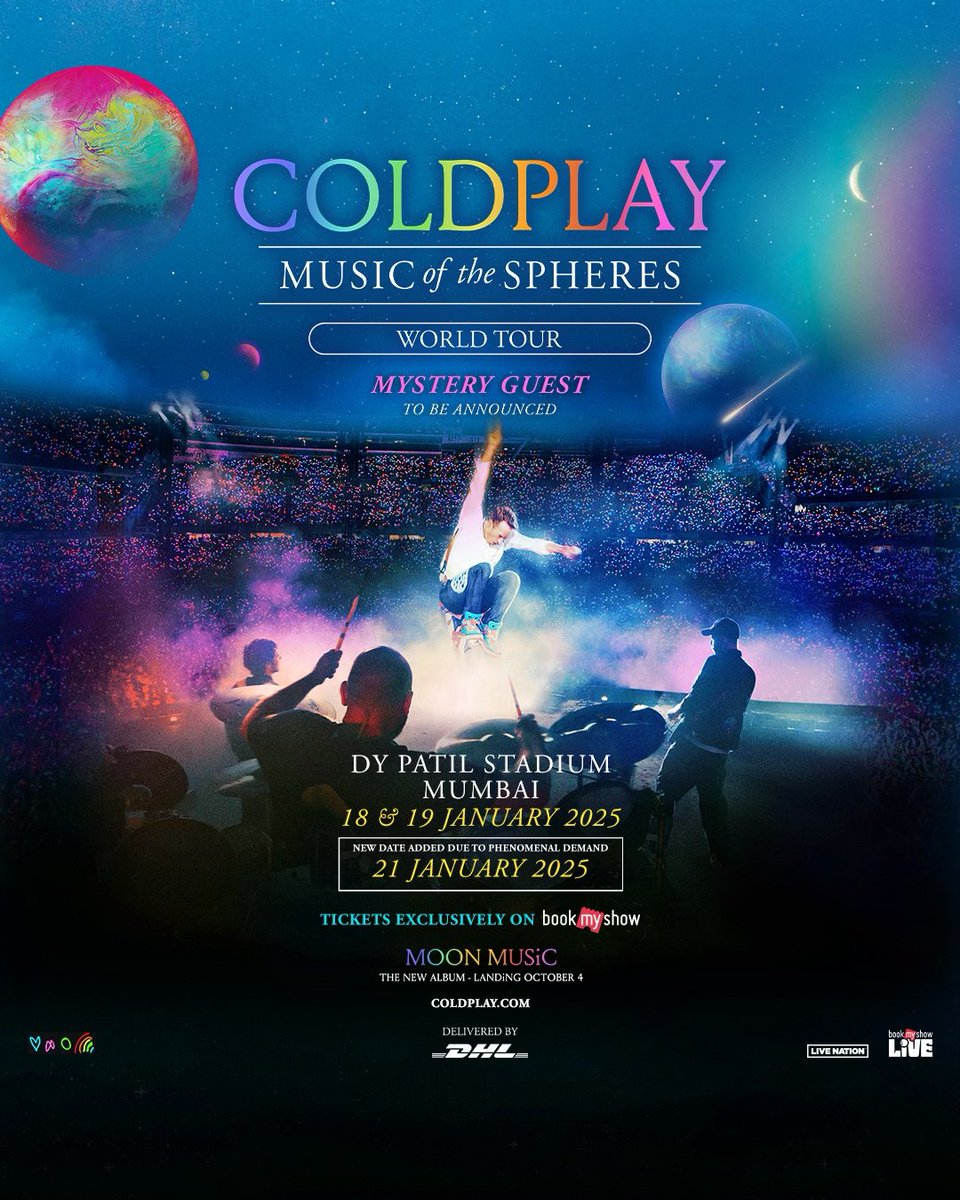 Coldplay tweet media