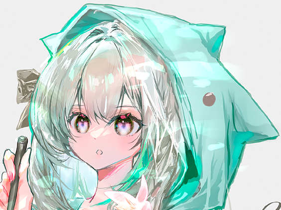 「うちのVtuberの立ち絵のサラチャン。加筆ー上げなおしすみません! 」|八幡@Vtuberサラと配信中のイラスト