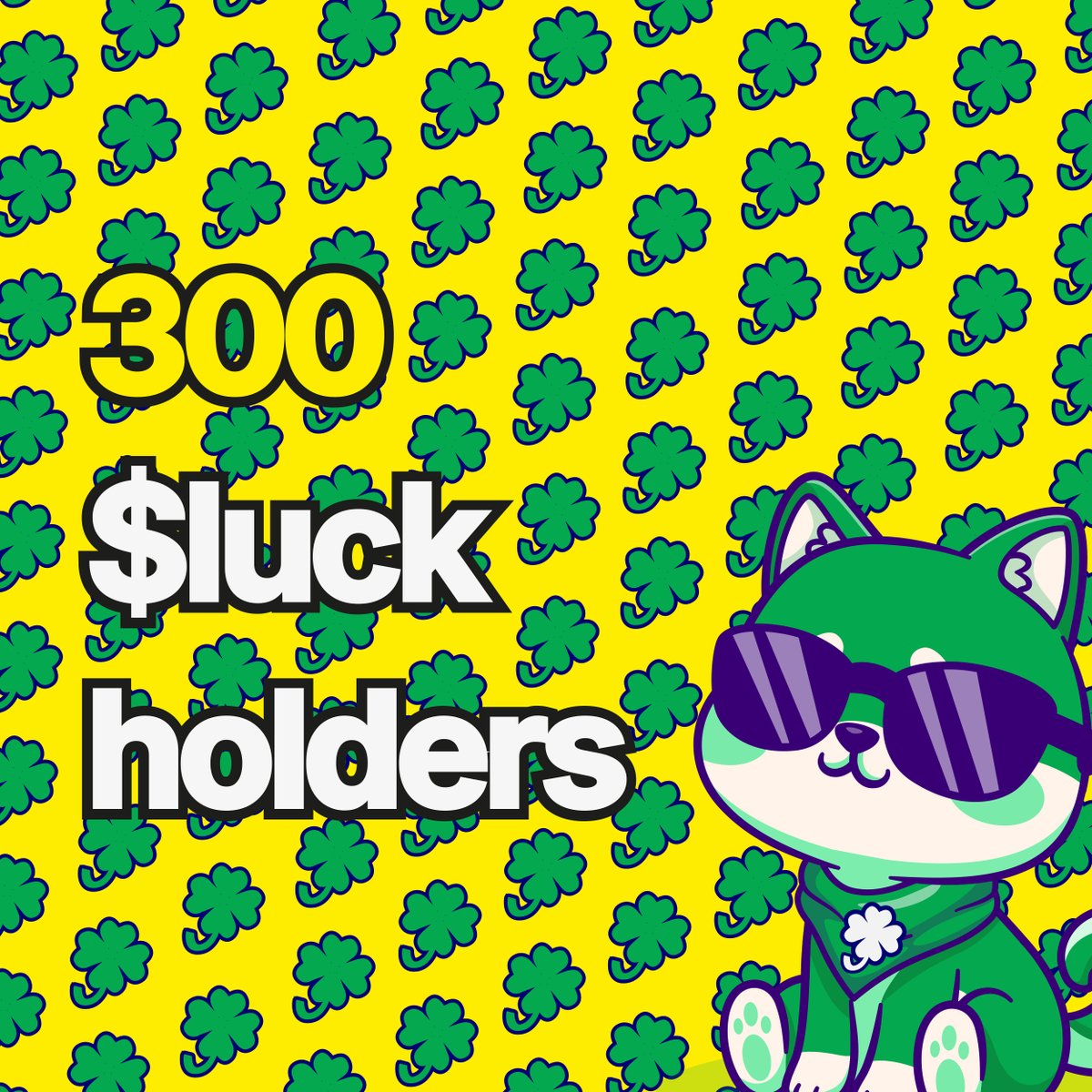 LuckyTheDoginal's tweet photo. GM to our 300 Lucky holders and anyone else holding some lovely #Doginals! 🫡

Are you ready for some $luck? Join our Lucky movement! 🍀

https://t.co/oh4aypeRS8

#Dogecoin #Doge #DRC20 🍀 #SOL20 #BEP20 #ERC20 #ADA20 #BRC20 #Meme #Blockchain https://t.co/xRq9gqligX