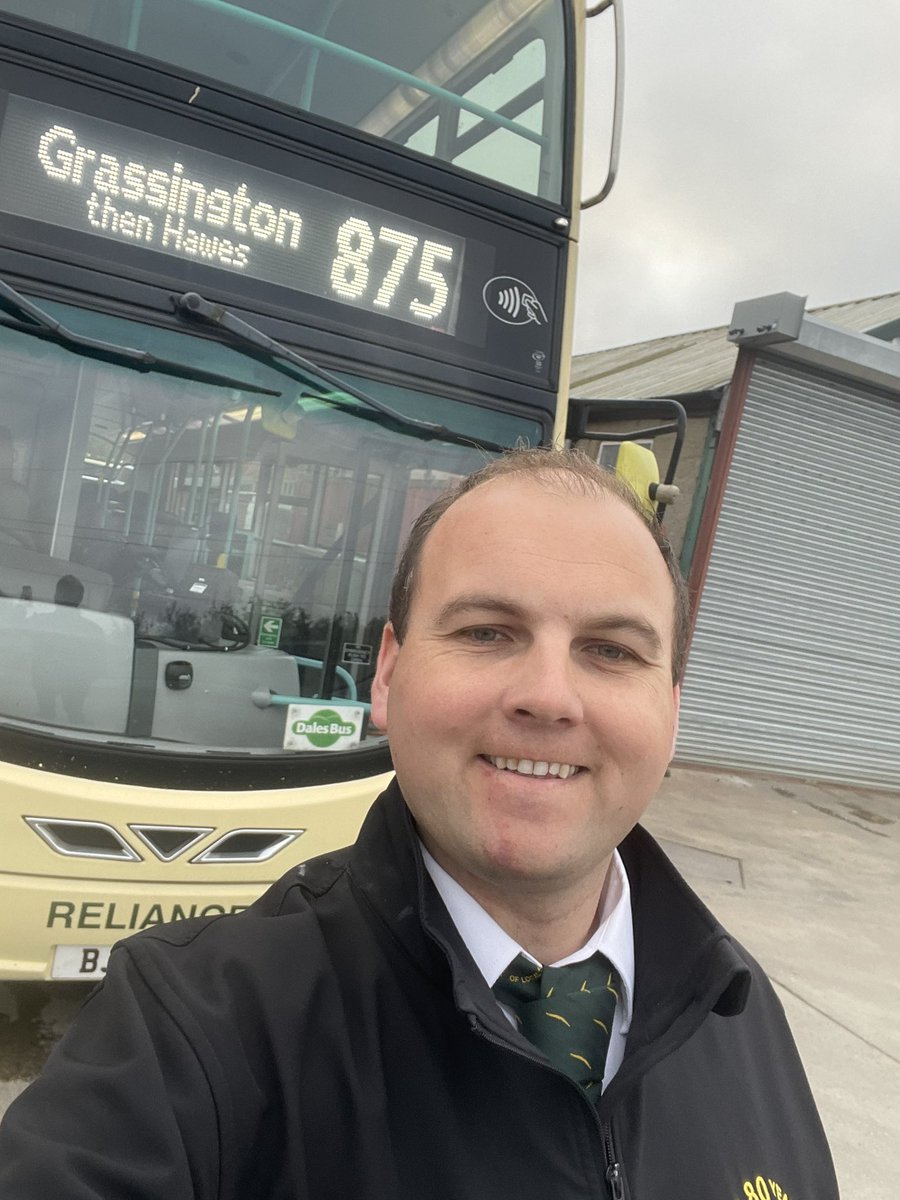 paul_wood91's tweet photo. Back to work already! Got to be done! A day driving to Hawes on @DalesBus 875 today!
#BusDriving #TeamReliance https://t.co/0JqMJiFbiy