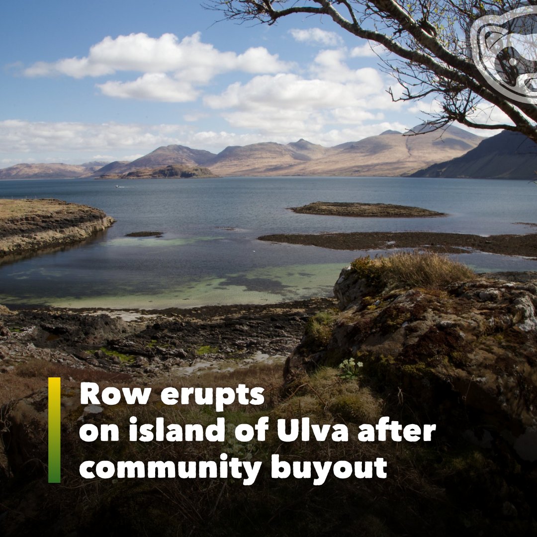 FerretScot's tweet photo. 🔴 NEW: A row has erupted between tenants and management over living conditions on the island of Ulva following the biggest community land buyout of recent years.

Find out more: https://t.co/d0TUuZcIqJ https://t.co/eDecJIgFuA