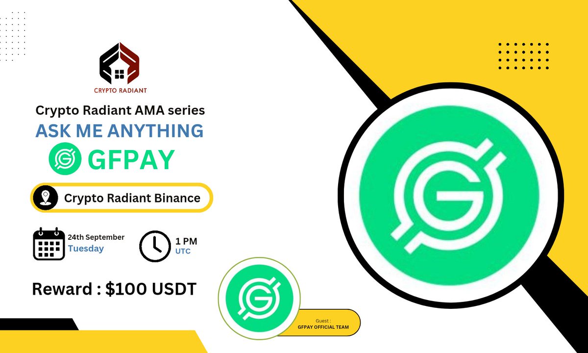 CRYPTO RADIANT | AMA + SPACE tweet media