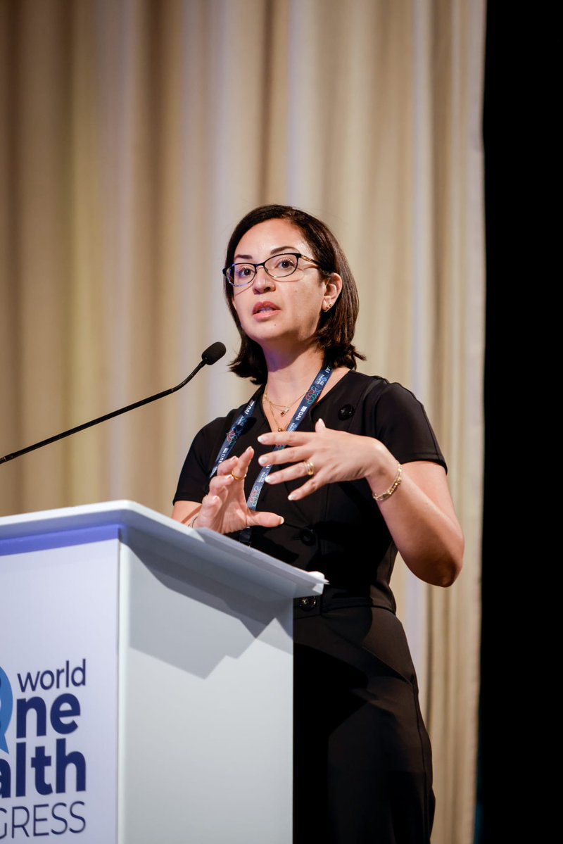 Jomana Musmar - #AMR is inevitable, but several force multipliers exponentially escalate the issue. The Ecology of war constitutes the perfect storm in which AMR propagates🌪️ This global threat requires a collaborative global response through an integrated #OneHealth approach 🌐