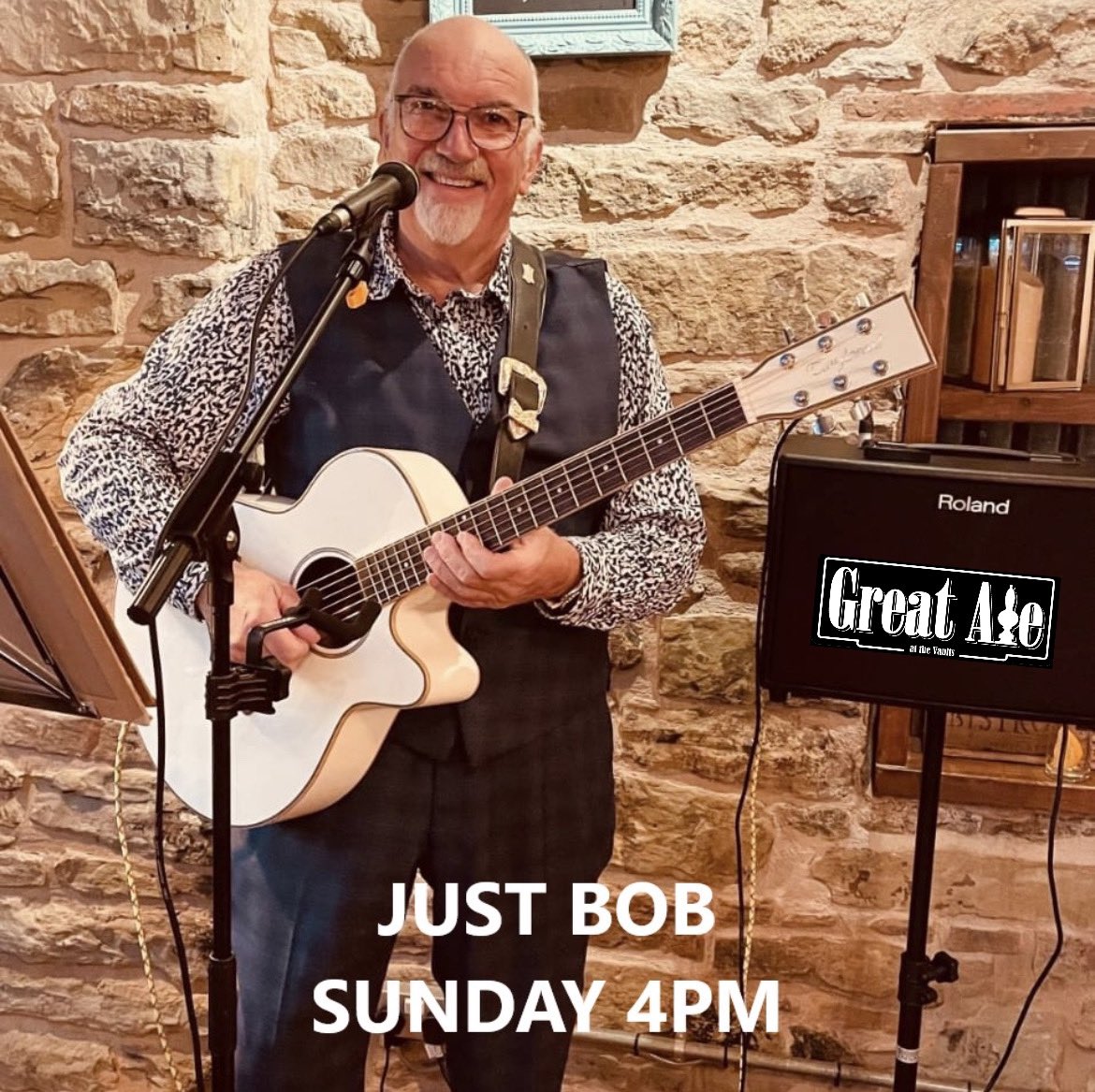 greatalevaults's tweet photo. 🎸SUPER SUNDAY🎙️

Today from 2pm we have Steve Cat, followed by Just Bob at 4pm, playing all your favourites🎸and don’t forget we have no TVs so you can enjoy the performances without distractions🙌🏻

Great Ale🍻Great Music🎸Great Times🕺🏼

#sunday #supersunday #livemusic #bolton https://t.co/bAN3tujs5L