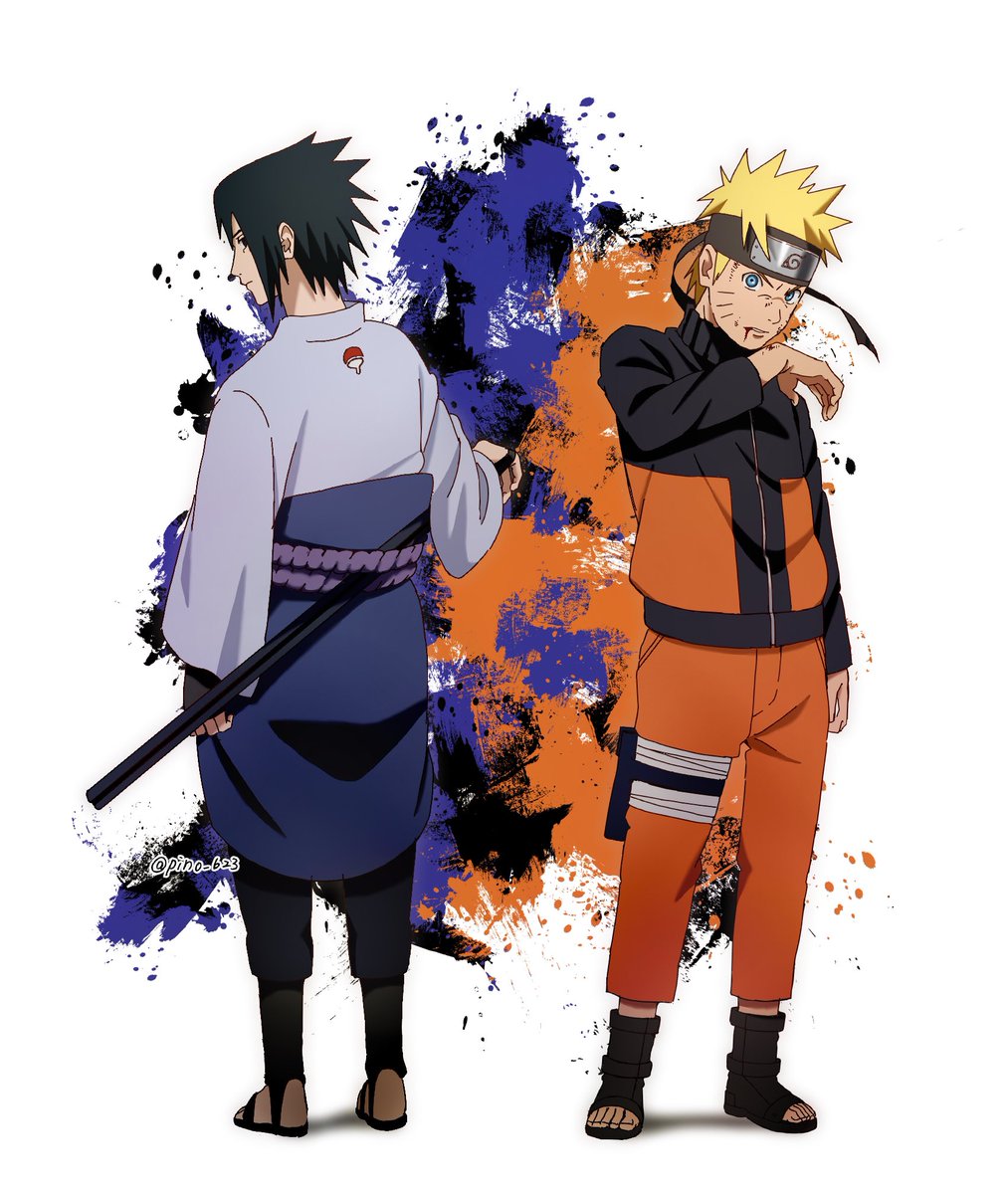「過去絵だけど25周年おめでとう #NARUTO25th 」|イセキ(ぴのこ)のイラスト