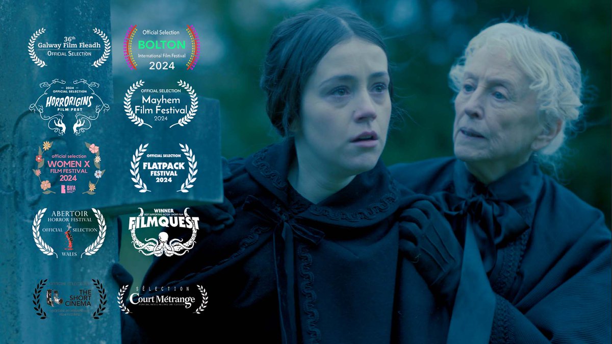 Our festivals so far! If you've seen The Sin-Eater &amp; want to rate it, head to IMDB &amp; give us a lovely score 🥰 Thank you to all the festivals that have chosen us - the team worked so hard on this bi-lingual Welsh horror story &amp; we want to share it with as many people as possible