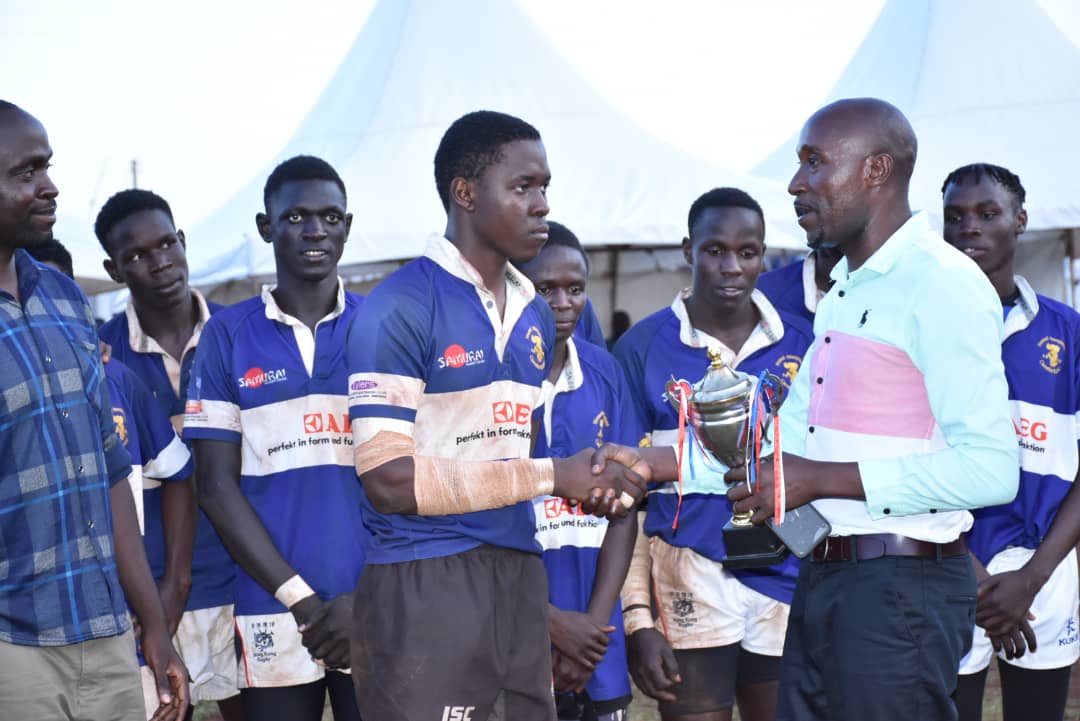 NjeruRugby's tweet photo. Soroti 7s ✔️
Kakira 7s ✔️
Eastern Region 7s ✔️

We are the 2024 @RugbyEURA champions! 🏆🏆🏆

Our first @UgandaRugby competition trophies have finally come in our 3rd year of existence. 🤗

📸 @EastBeastAds

#njerurugbyontherise 
#EasternRegion7s https://t.co/ZOPuibgRYM