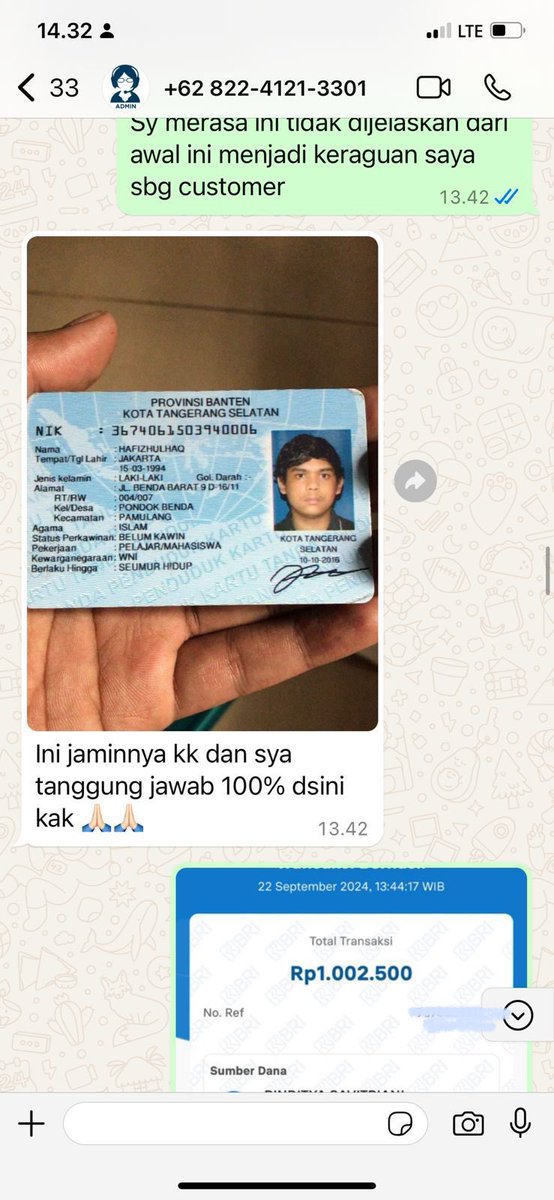 teenevertheless's tweet photo. GUYS HATI HATI SAMA INI!! BUNDAKU DITIPU 6JUTA SAMA ORANG INI

a thread https://t.co/bl7lwbpoc8