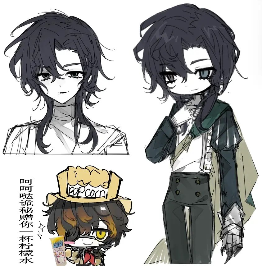 WGE_wangli's tweet photo. #identityVイラスト   #identityv #RiFlori       #florianbrand #RichardSterling https://t.co/y7hNDfXtCm
