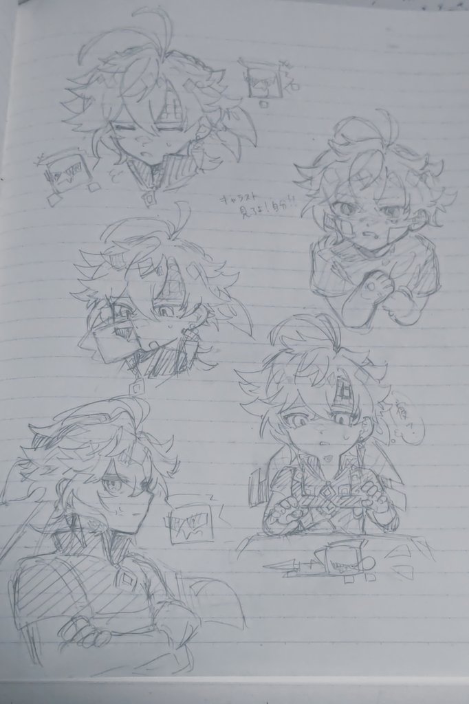 Ttf__12's tweet photo. 落書きニィチ https://t.co/KO9LDqT92J