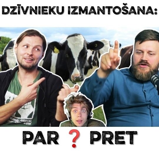 🤜🥩🤛 Mūsu debate par dzīvnieku tiesībām un ēšanu, braucamiem haskijiem, "laimīgām" fermām, trušu lietošanu grūtniecības testam, pelēm istabā, ļauno avokado, gaļas reklāmu aizliegšanu, piena industriju, vertikālajiem dārziem, pārtikas inovācijām utt. TE: youtu.be/wzAIQOtu4xs