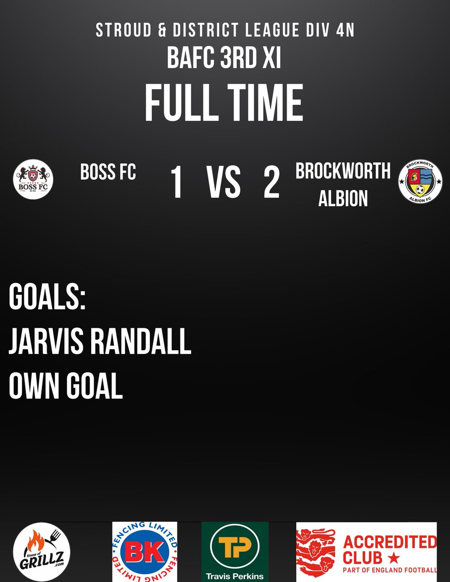 BrockAlbion's tweet image. Brilliant day for the club yesterday as all 3 teams win their games. 🤩

The 1st team go through to the next round in the GFA Senior Amateur County Cup whilst the 2nd and 3rd team each pick up 3 points in their league campaigns.

🦡⚫️⚪️