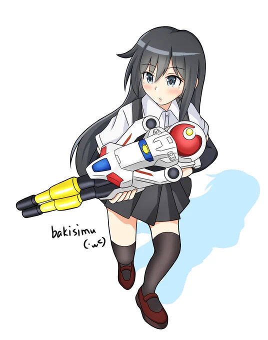 女の子に大型武器持たせるのはロマン 