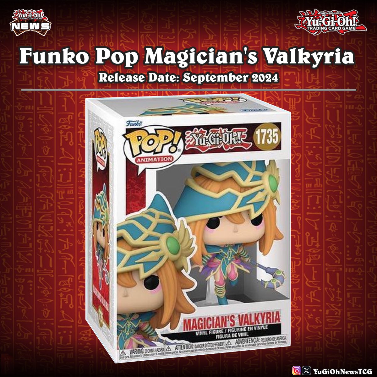 Funko Pop Magician of Black Chaos & Magician's Valkyria #遊戯王