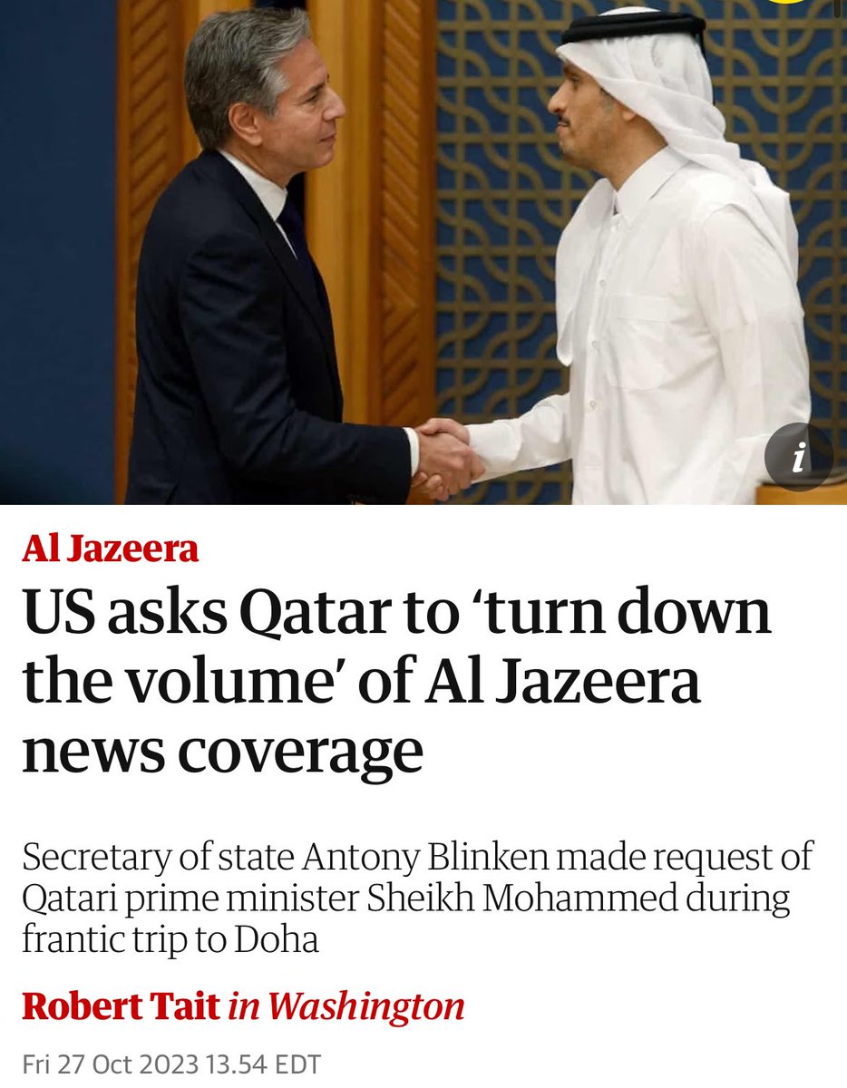 This is what Tony Blinken has wanted since October