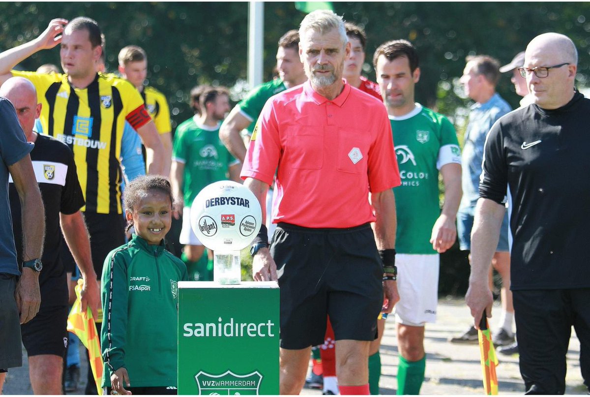 1e competitiewedstrijd van het seizoen 2024-2025, Zwammerdam thuis tegen Haastrecht, en fijn om weer assistent-scheidsrechter te mogen zijn (uitslag ⚽️⚽️ - ⚽️⚽️). Op naar een mooi seizoen 🏵️