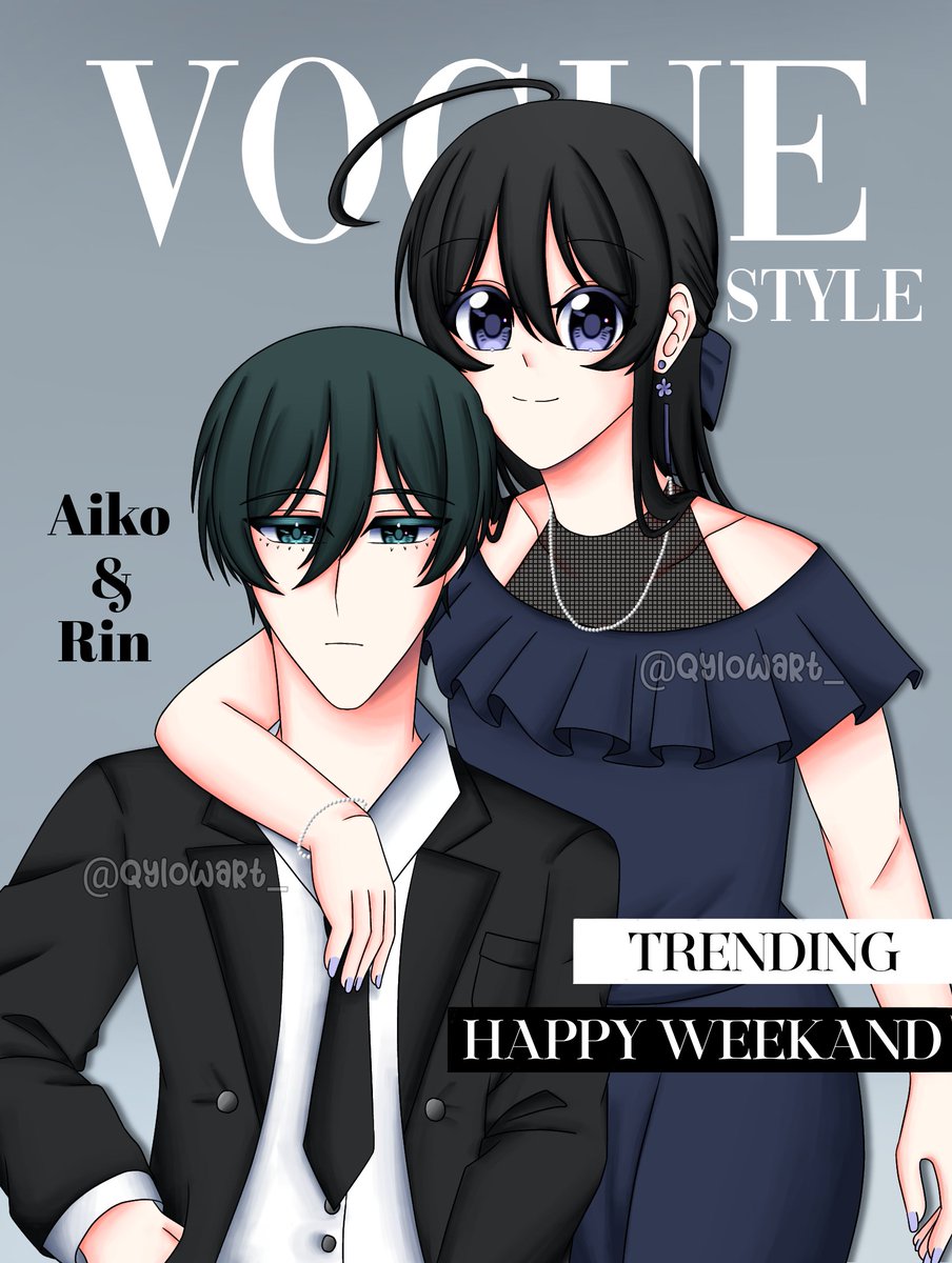Magazine Vogue AikoRin🐱🦉

#ibispaint #oc #bluelockoc #ocxcanon #bluelock