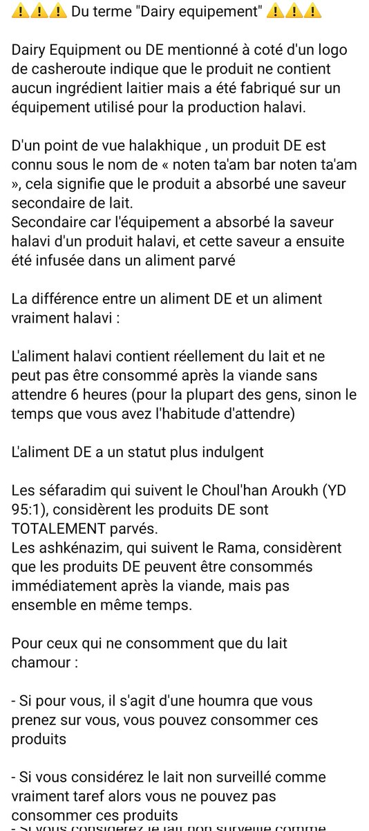 lbpcacheres's tweet photo. Le Nutella vegan a le statut de Kosher "Dairy Equipement".
Qu'est ce que cela implique? https://t.co/pcWWmAuGLE