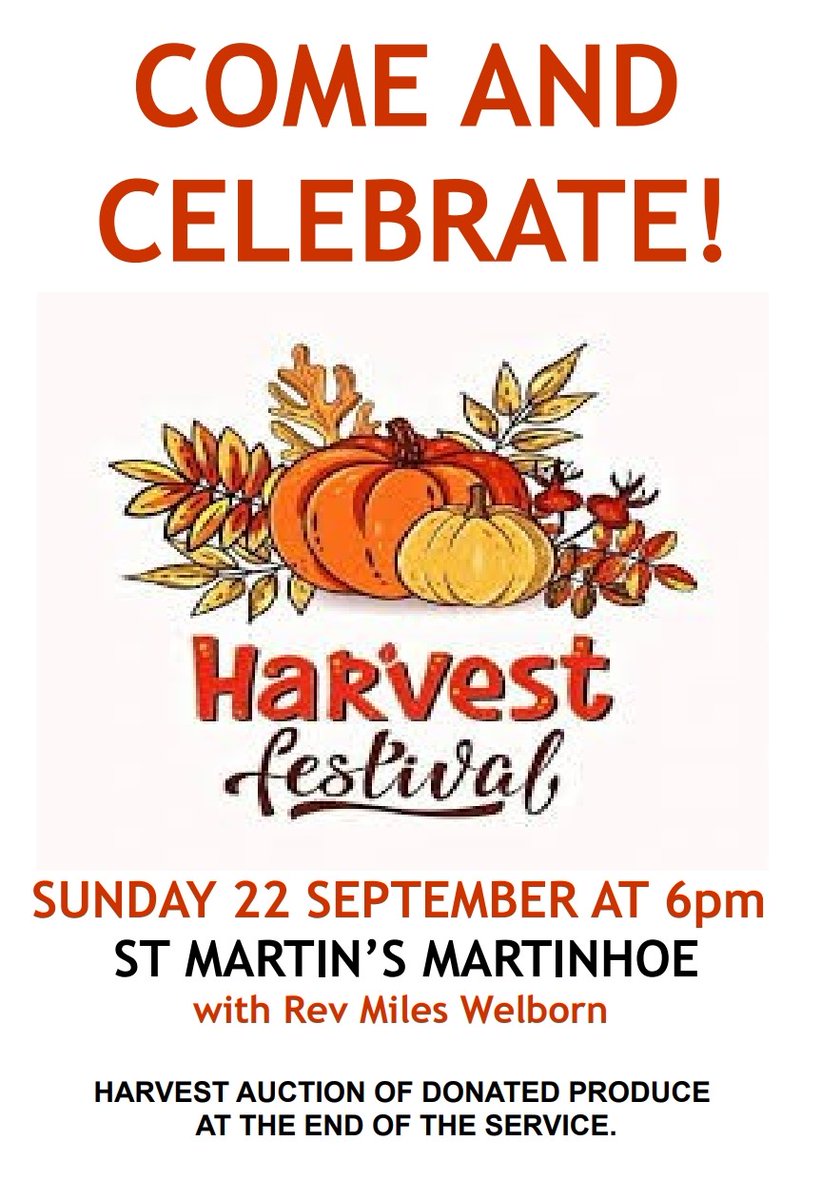 ChristChPar's tweet photo. #HarvestFestival St Martin's Martinhoe today, Sunday 22 at 6pm, all very welcome. @GtRCDevon https://t.co/ynnICMVifF