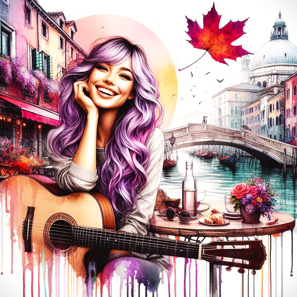 DigitalArtKyiv's tweet photo. Watercolor. Venetian smile! #DigitalArt #CherryBlossom #SpringCharm #DigitalPainting #BeautyInNature #ArtisticExpression #DigitalIllustration #NatureInspired #ArtisticVision #SpringMagic #DigitalArtistry #DigitalCreation #NatureInspiration #aiartwork #aiart https://t.co/6bOpmemvC8