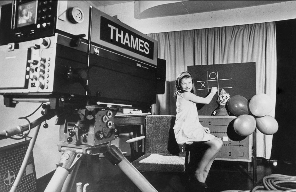 Bertrom's tweet photo. Test Card F.

Carole and Bubbles. https://t.co/1JNxQW0tA2