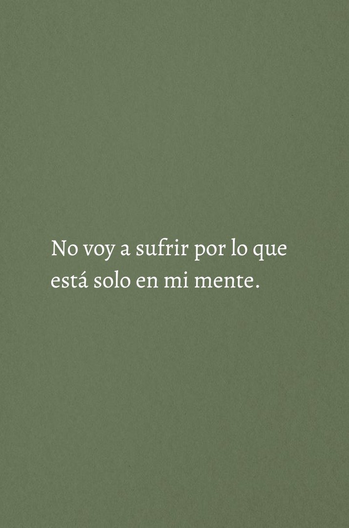 Afirmación semanal: