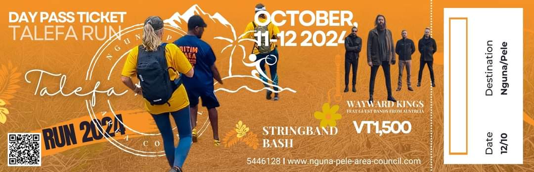 Talefa Run | Nguna 🇻🇺⛰️ Family Beach Party | Piliura ✅️ Pele | 1️⃣2️⃣ OCTOBER #nguna #volcano #vanuatu
😊🌅🌄 2️⃣0️⃣2️⃣4️⃣ 🎟 🎫 🇻🇺🇻🇺