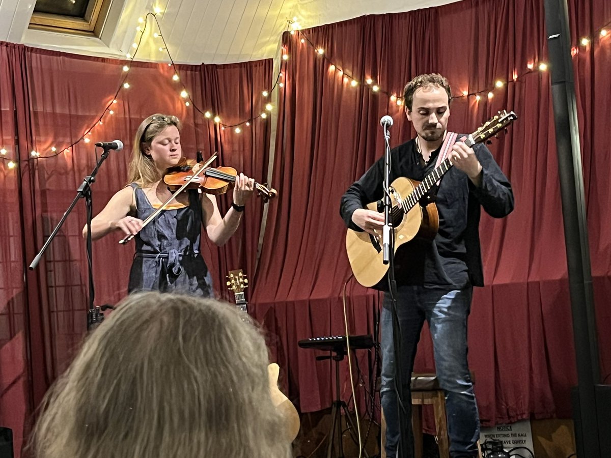 ChesterTours's tweet photo. A great concert last night by Phoebe
Reese and @BenRGuitar Robertson . There are some good music venues just outside #Chester - thank you @Music at Manley for such a warm welcome. https://t.co/J27BQgxdD8